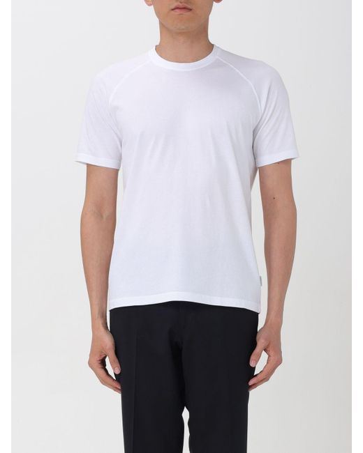 T-shirt in cotone di Aspesi in White da Uomo