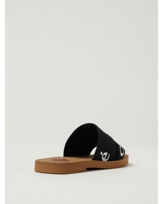 Chloé Black Sliders