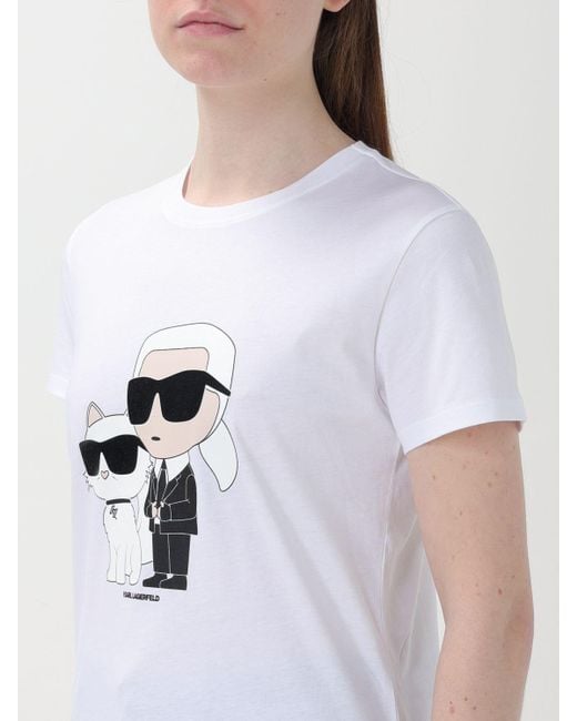 Karl Lagerfeld White T-shirt
