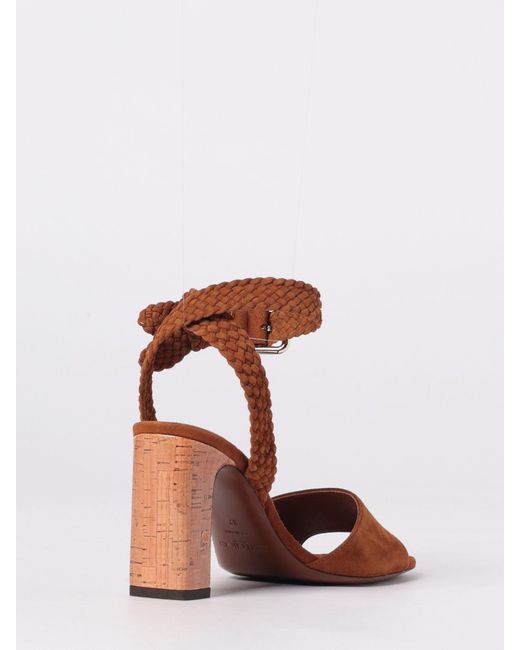 Jimmy Choo Brown Rori Suede Sandal