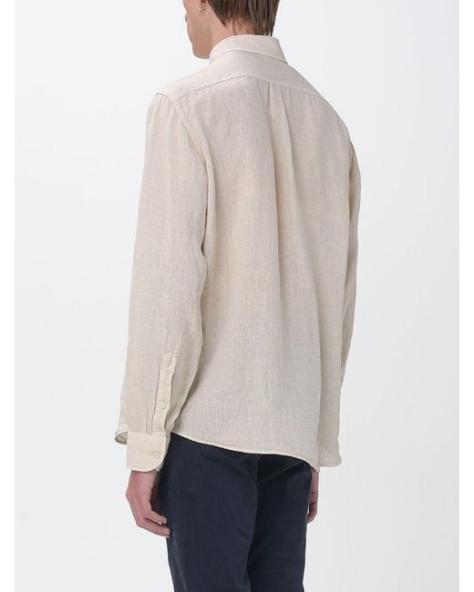 B.D. Baggies White Basic Cotton Shirt for men