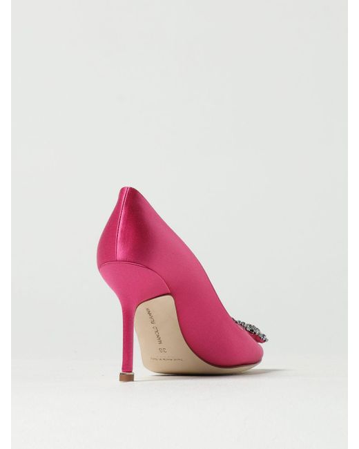 Chaussures Femme Manolo Blahnik en coloris Pink