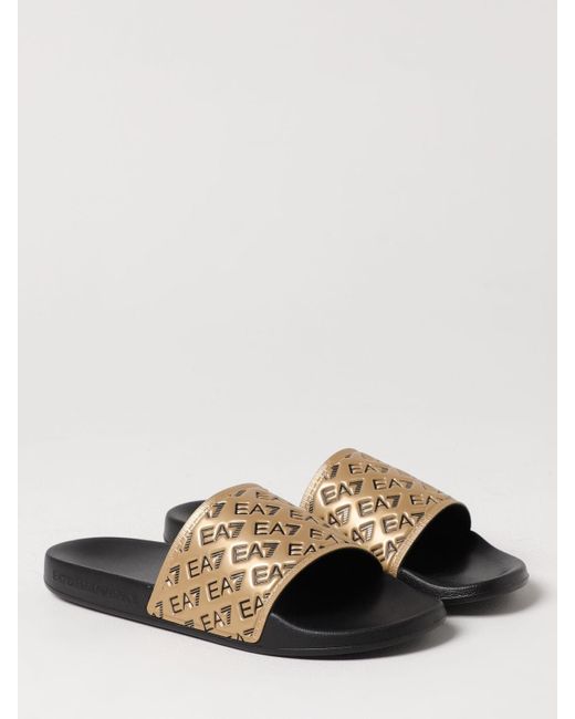 Sliders di EA7 in White da Uomo