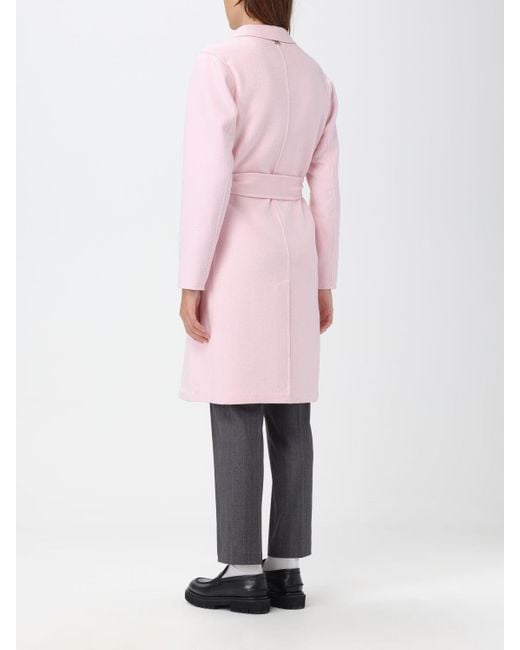 Cappotto in misto lana di Twin Set in Pink