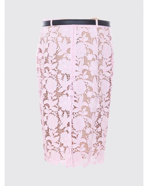 Self-Portrait Pink Skirt