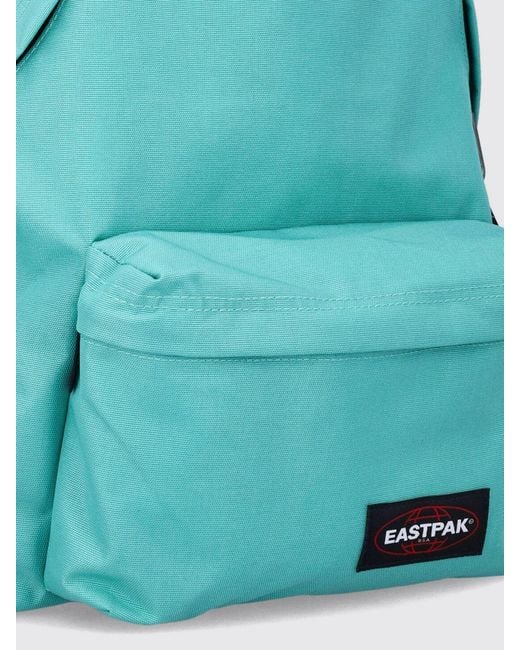 Eastpak Blue Padded Pak'R Tech Fabric Backpack With Zipped Front Pocket for men