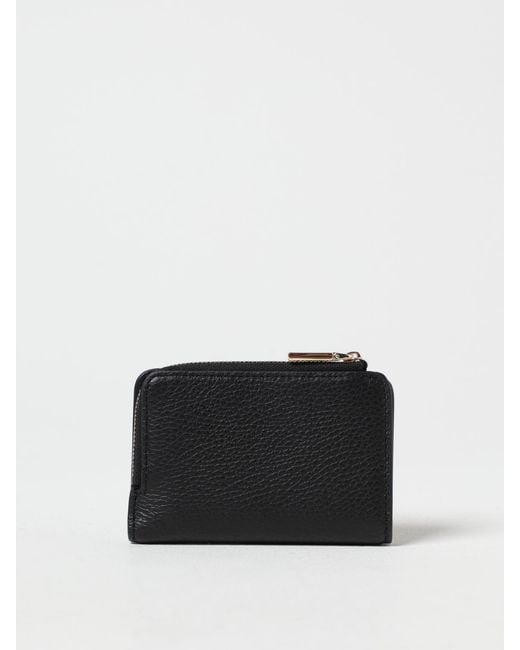 Coccinelle Black Grained Leather Wallet