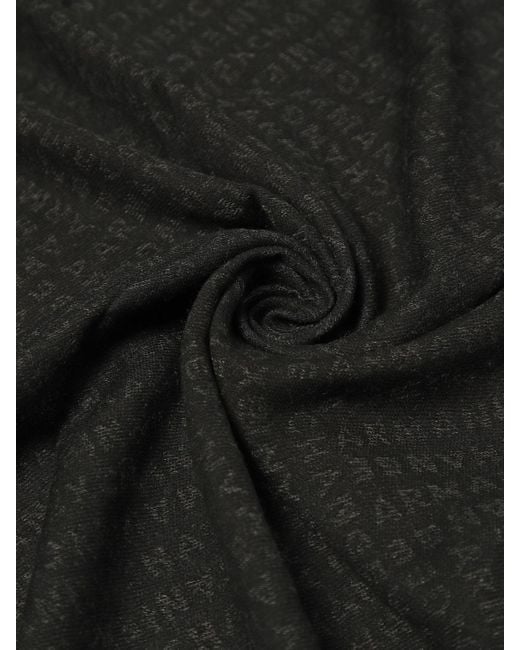 ARMANI EXCHANGE Black Scarf for men