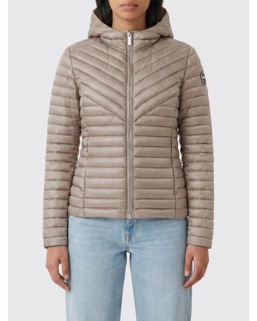 Colmar Multicolor Padded Nylon Hooded Down Jacket