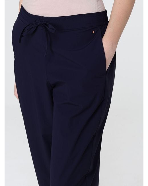 Save The Duck Blue Technical Fabric Pants