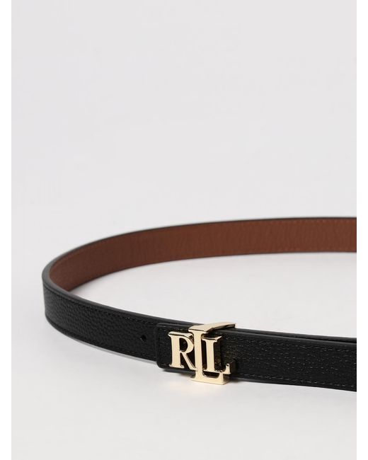 Ralph Lauren White Reversible Leather Belt