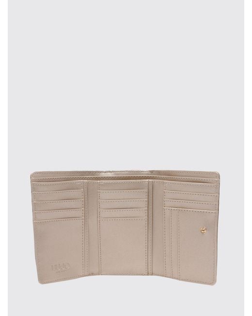 Liu Jo Natural Grained Faux Leather Wallet