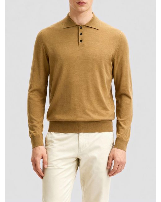 Zanone Natural Polo Shirt for men