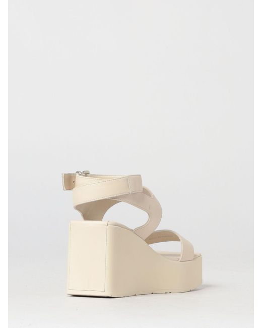Vic Matié Natural Vic MatiÉ Leather Wedge Sandal