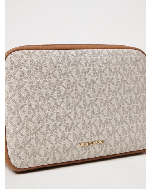 Michael Kors Natural Schultertasche Damen