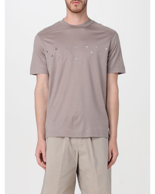 Camiseta Emporio Armani de hombre de color Gray