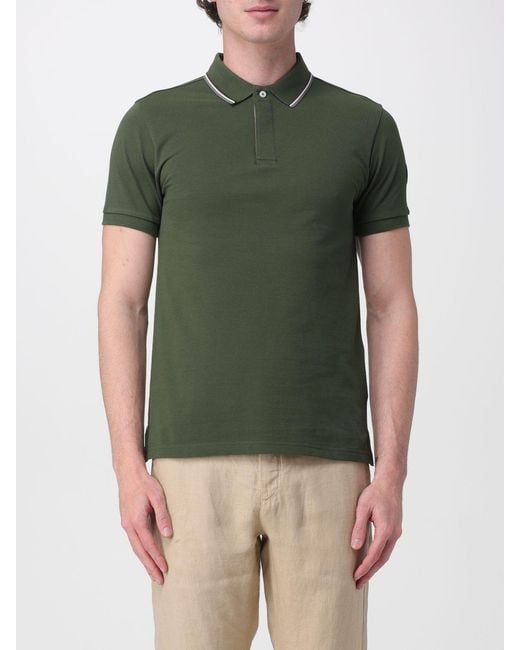 Colmar Green Cotton Polo Shirt for men