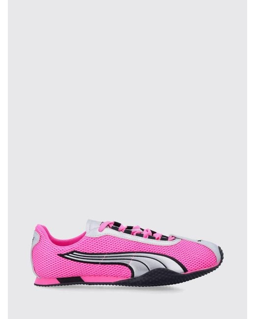 PUMA Pink H-Street Mesh And Rubber Sneakers for men