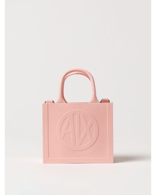 Armani Exchange Pink Handbag