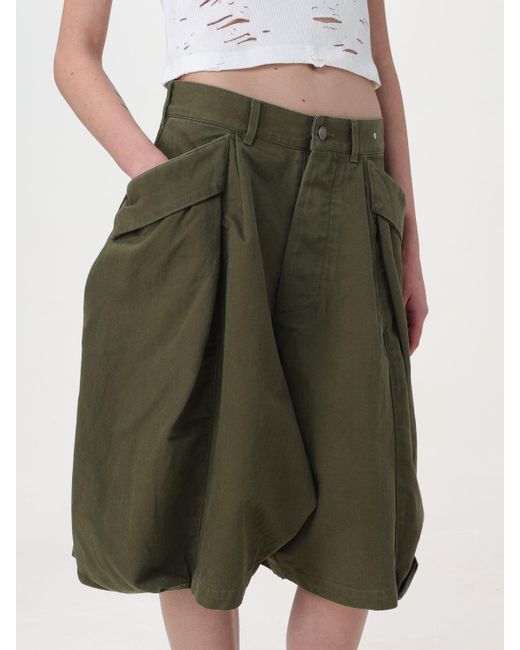 Pantalòn cortos R13 de color Green