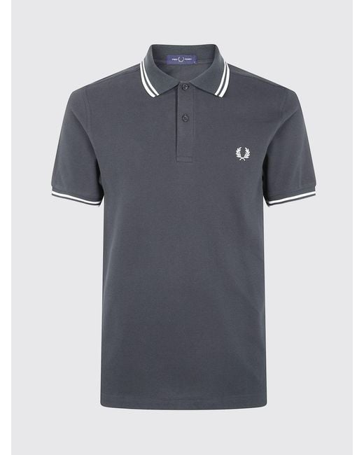 Fred Perry Blue Polo Shirt for men