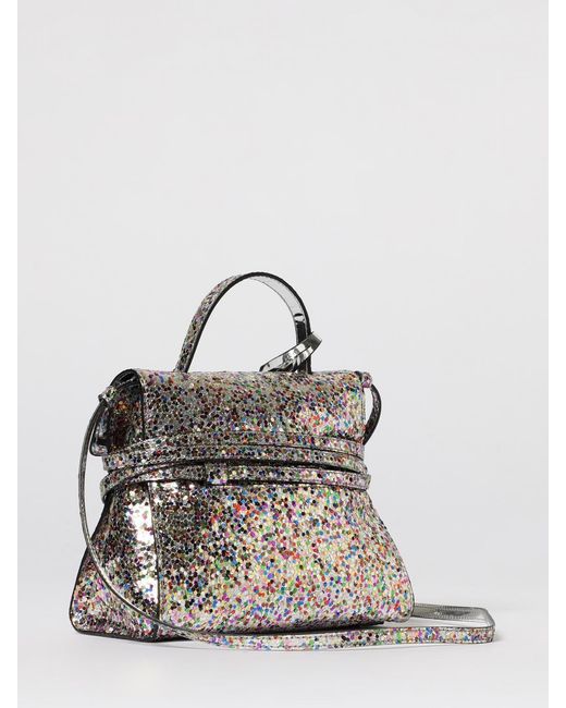 Moschino Couture Gray Crossbody Bags