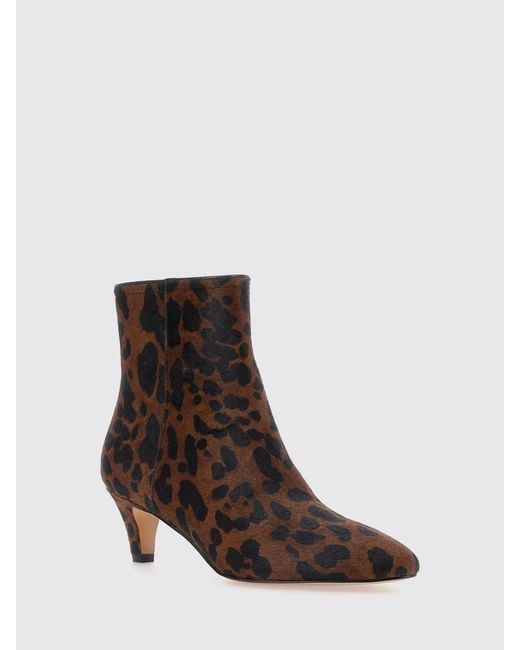 Twinset Brown Flat Ankle Boot