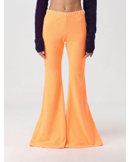 Orange sales slacks women's