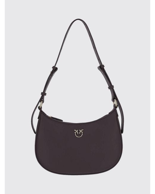 Pinko White Love Bag Half Moon Simply