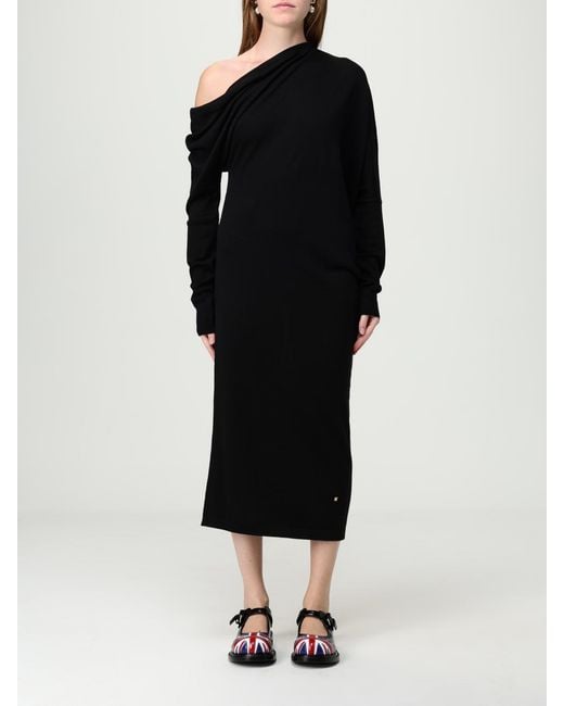 Moschino Couture Black Dress