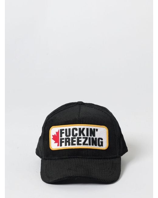 DSquared² Black Hat for men