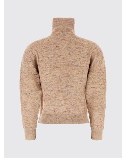 Isabel Marant Pink Koxy Monogram Logo Viscose Blend Zip-Up Cardigan