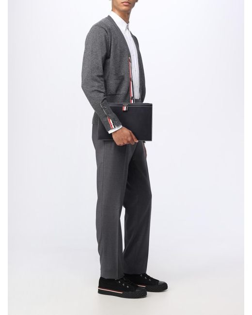 Cartera Hombre Thom Browne de hombre de color Blue