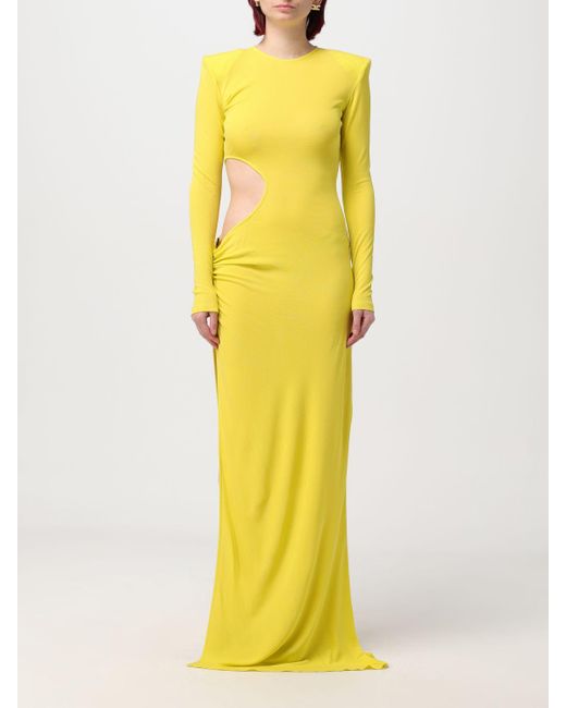 Elisabetta Franchi Yellow Dress