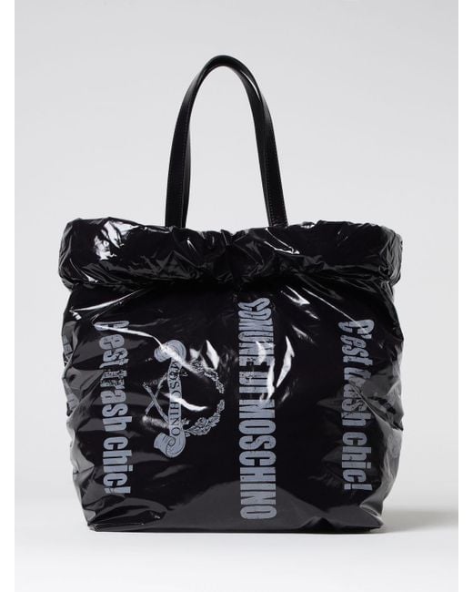 Moschino Couture Black Tote Bags