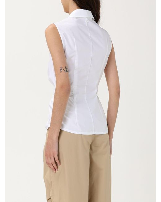 Twinset White Hemdbluse Damen