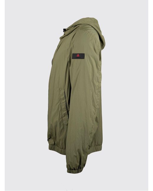 Peuterey Green Nylon Hooded Jacket for men