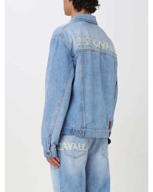 Just Cavalli Blue Blazer for men