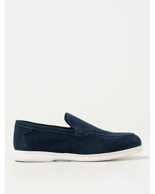 Doucal's Blue Loafers for men