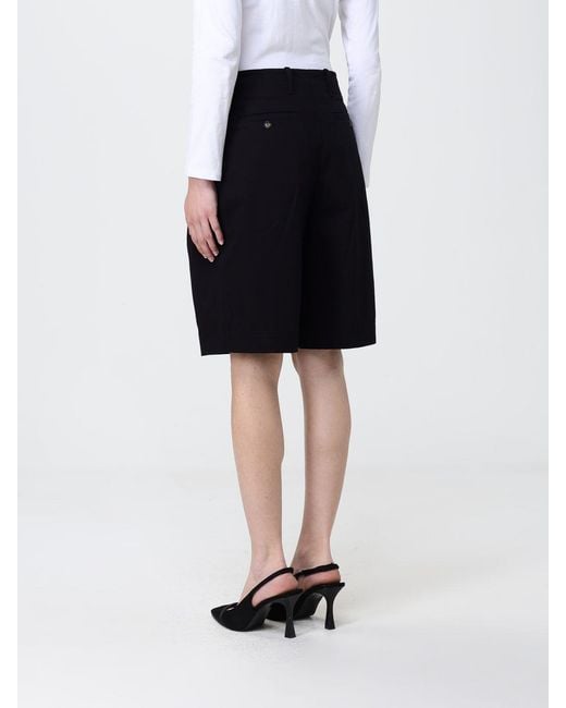 MEIMEIJ Black Stretch Cotton Shorts