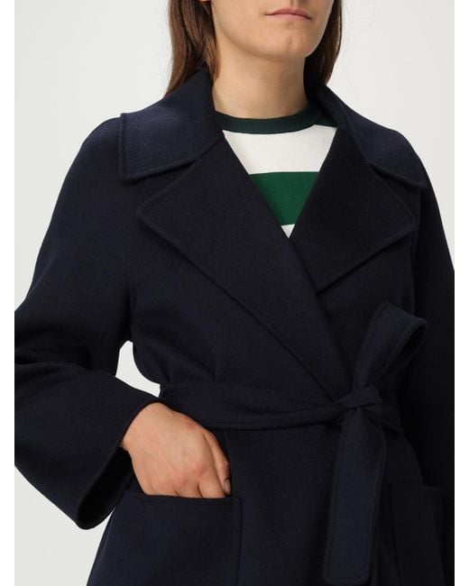 Max Mara Blue Coat