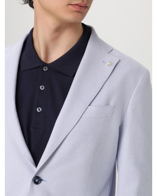 Blazer Homme Manuel Ritz pour homme en coloris White