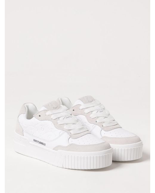 Just Cavalli Natural Sneakers