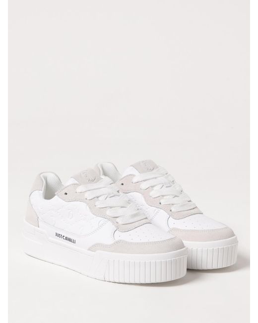 Just Cavalli Natural Sneakers