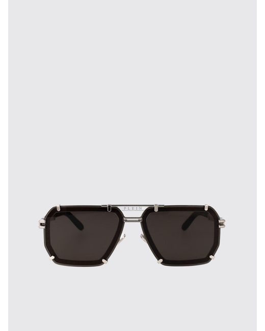Philipp Plein Black Sunglasses for men