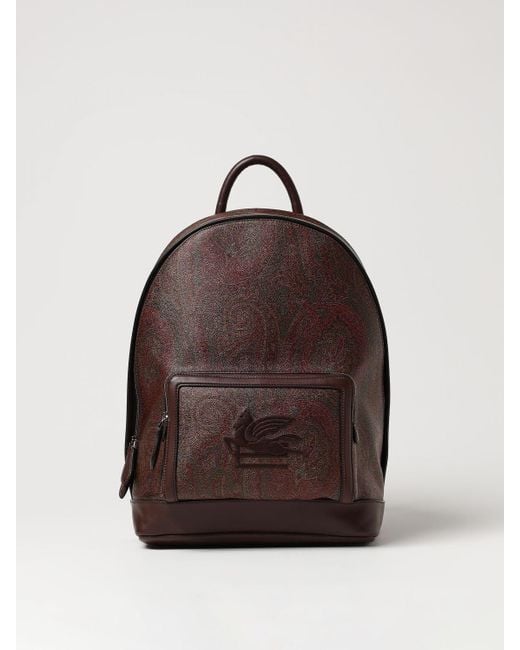 Etro Brown Backpack for men
