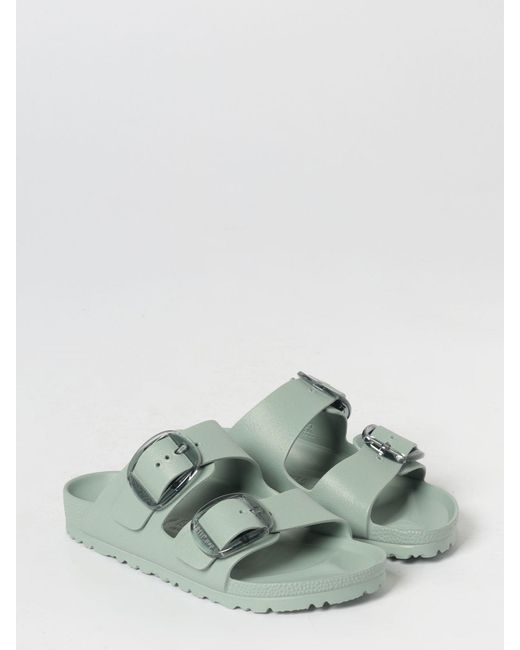 Birkenstock Green Arizona Big Buckle Eva Rubber Sandal