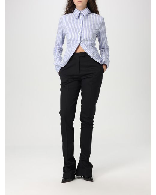 The Attico White Hemdbluse Damen