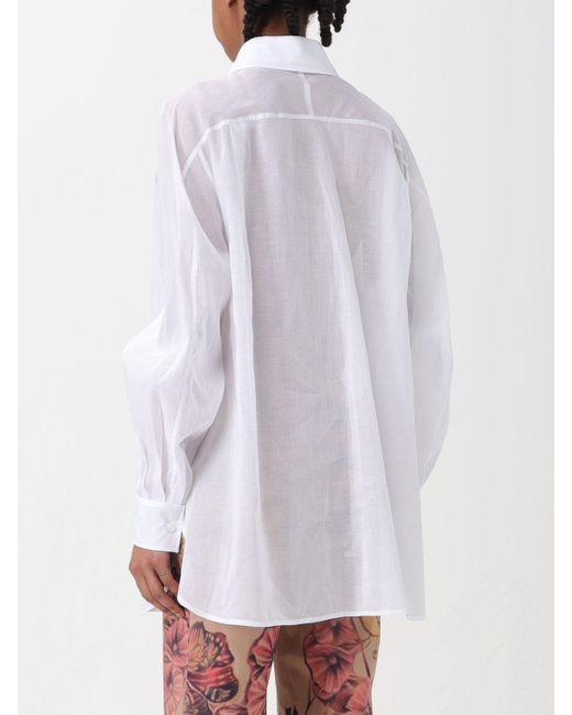 Camicia di Alberta Ferretti in White