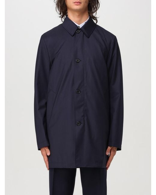 Paul Smith Blue Trench Coat for men